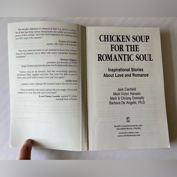 Chicken Soup For the Romantic Soul. Softcover very good condition! - Picture 3 of 3